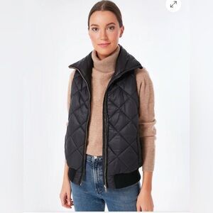 Tuckernuck Black Quilted Vest